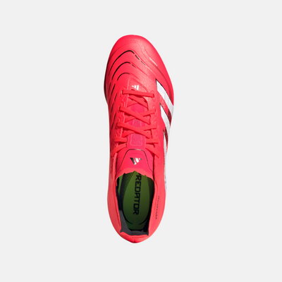 Adidas Predator League Firm Multi-Ground Cleats Unisex Football Shoes - Lucid Red/Cloud White/Core Black