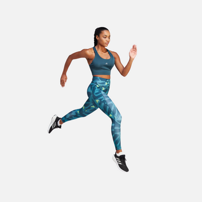 Adidas Run Essential Print 7/8 Women's Running Legging -Arctic Fusion/Arctic Night
