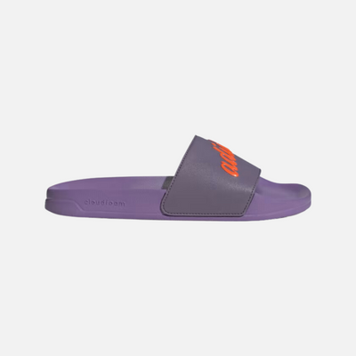Adidas Adilette Shower Women's Slide -Shadow Violet/Impact Orange/Violet Fusion