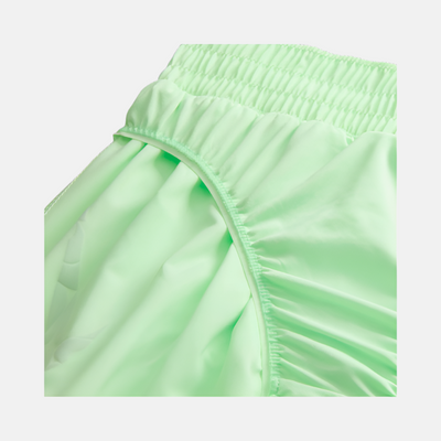 Nike One Women's Dri-FIT Mid-Rise 8cm (approx.) Brief-Lined Shorts -Vapour Green/Bicoastal