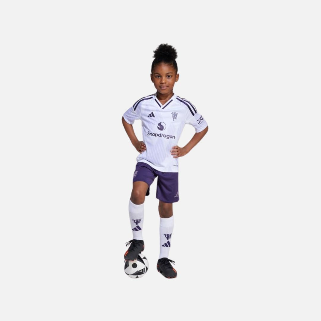 Adidas Manchester United 25/26 Away Mini Kit Kids