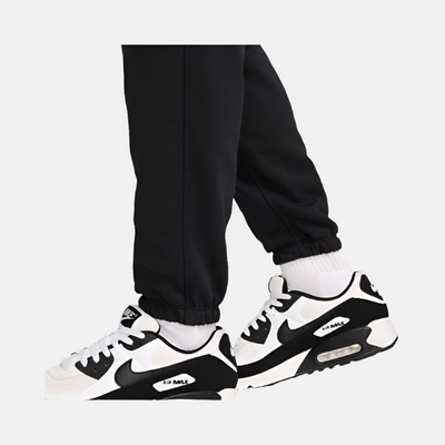 Nike Club French Terry Cuff Men's Pant -Black/White