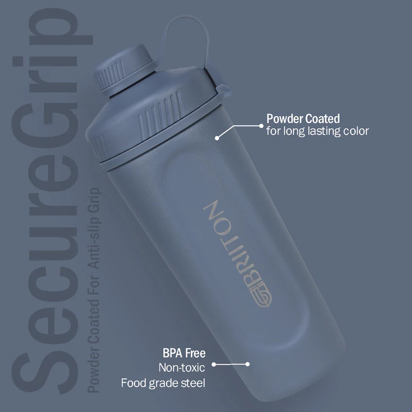 Briiton Gym Shaker Insulated - 650ml