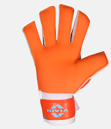 Nivia Blaze Goal Keeper Gloves -Orange/Black