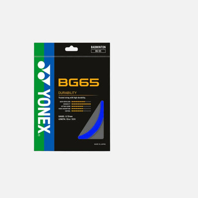 YONEX BG 65 Fiber Badminton Strings, 0.70mm