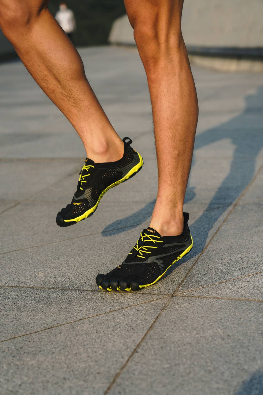 Vibram V-Run Men's Barefoot Running Footwear Black – Gambol