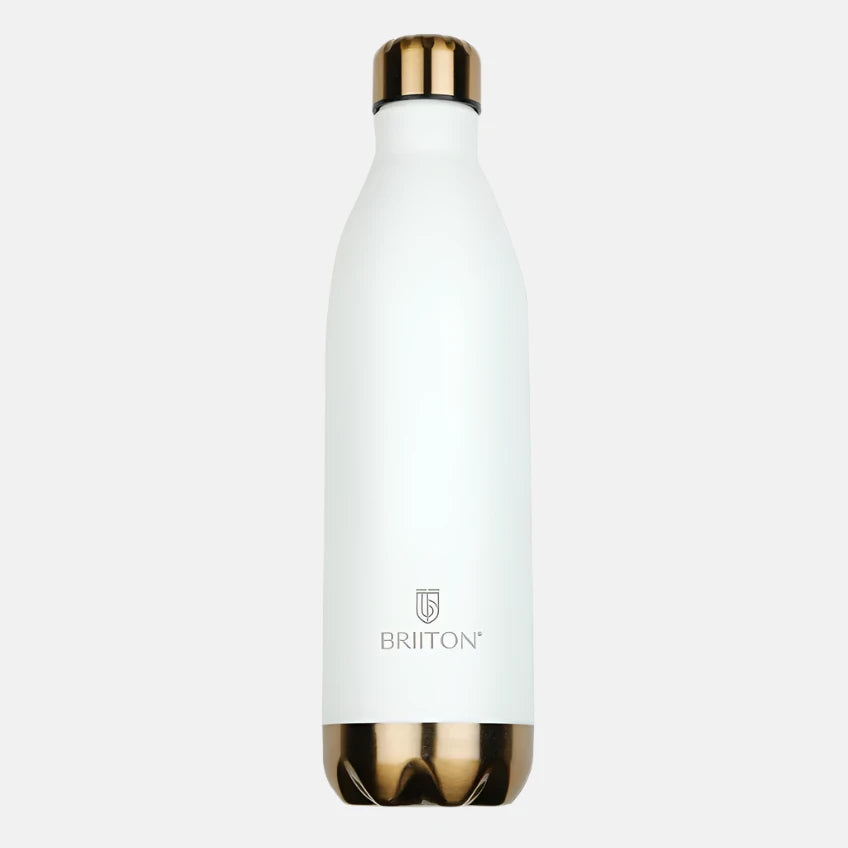 Briiton Flare Cola Stainless Steel Water Bottle 1000ml -Black/White/Dark Grey