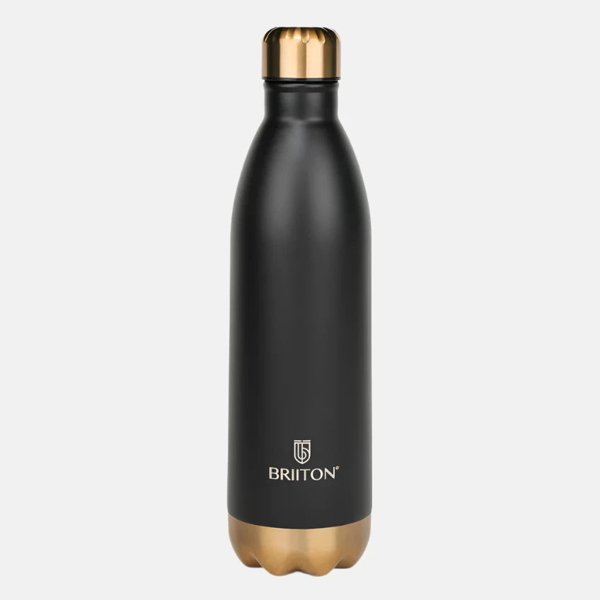 Briiton Flare Cola Stainless Steel Water Bottle 1000ml -Black/White/Dark Grey