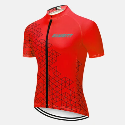 Gambitt Cruiser Men's Cycling Jersey –Fluo Orange/Pathwire