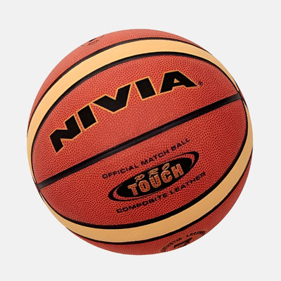 Nivia Pro Touch Basketball -Orange/Cream