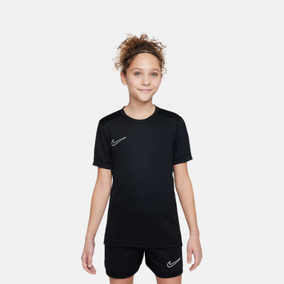Nike Academy Big Kids' Dri-FIT Soccer Top – Black/White