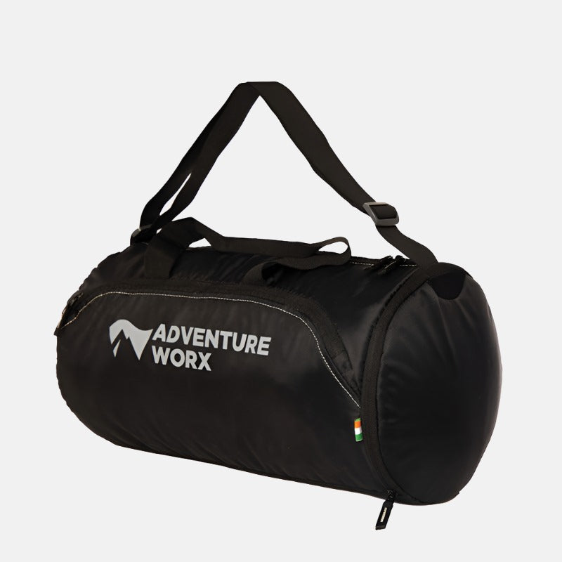 Adventure Worx 28 Litre Gym-Sports Duffle Bag -Black