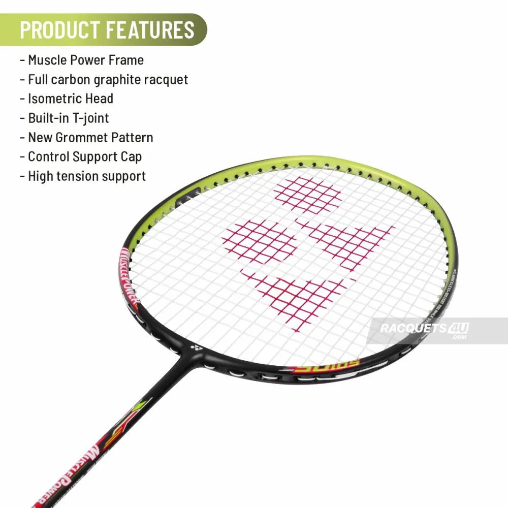 Yonex Muscle Power 55 Light Badminton Racquet -Light Green