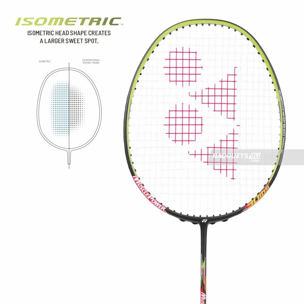 Yonex Muscle Power 55 Light Badminton Racquet -Light Green