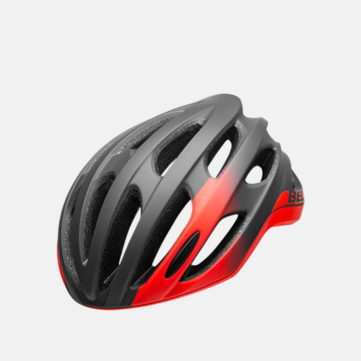 bell cycling helmets india Bell Road Cycling Helmet -Matte Gloss Gray-Infrared – Gambol