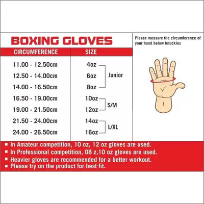 USI Universal Punching Bag Boxing Gloves 16OZ -Red/Blue