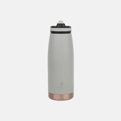 Briiton Oceano Stainless Steel Water Bottle 1000ml -Black/Aqua