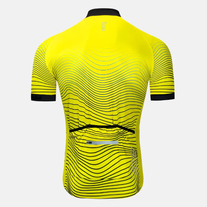 Gambitt Core Men's Cycling Jersey -Sun Waves