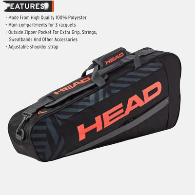 Head Base Kit Bag -Black/Orange