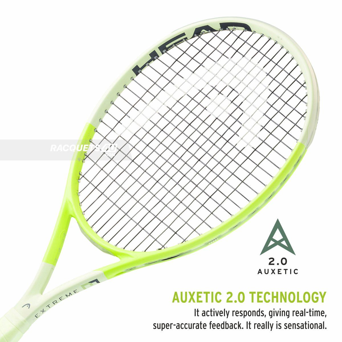 Head Extreme MP Unstrung Tennis Racquet -Yellow/Lime