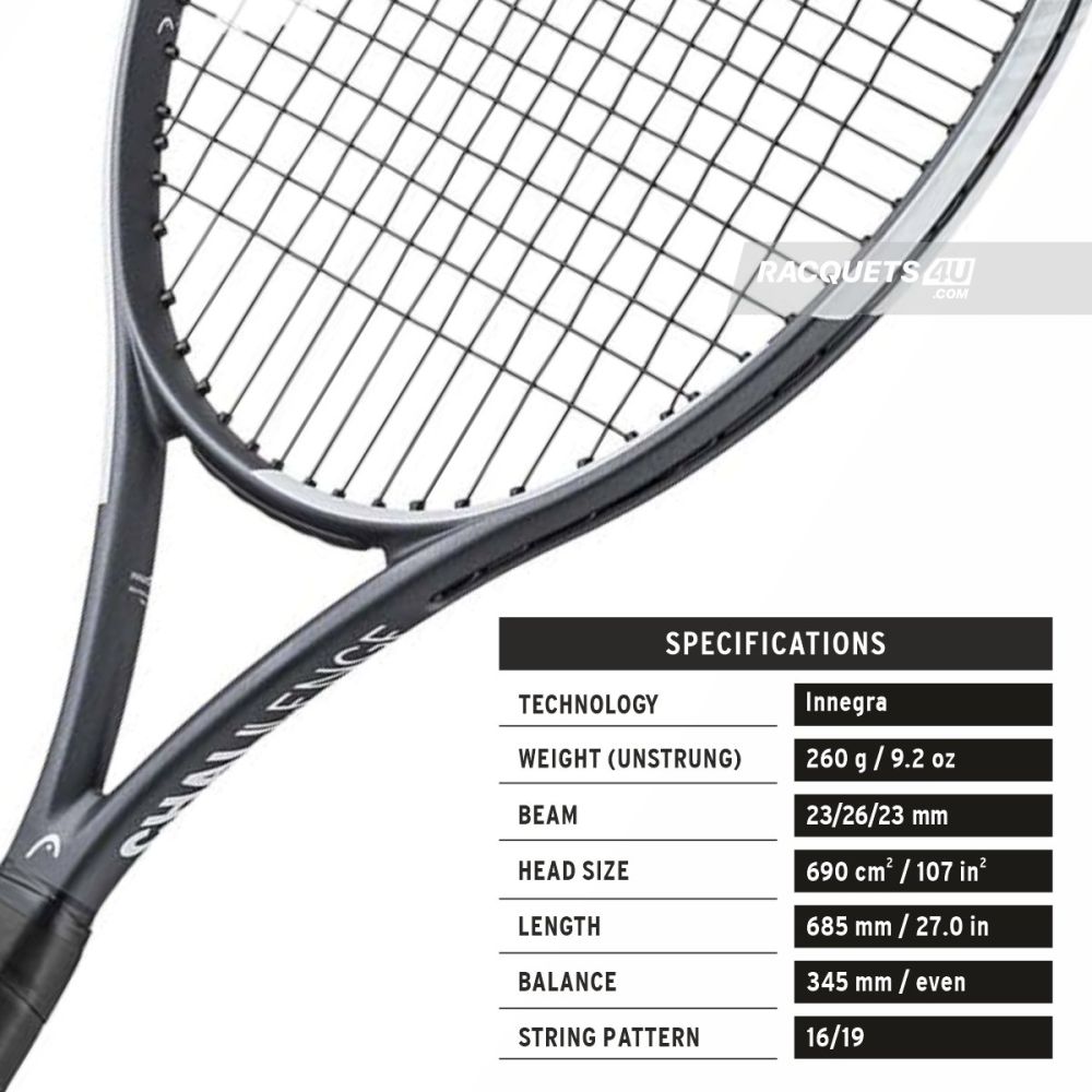 Head IG Challenge Team L Tennis Racquet -Coral