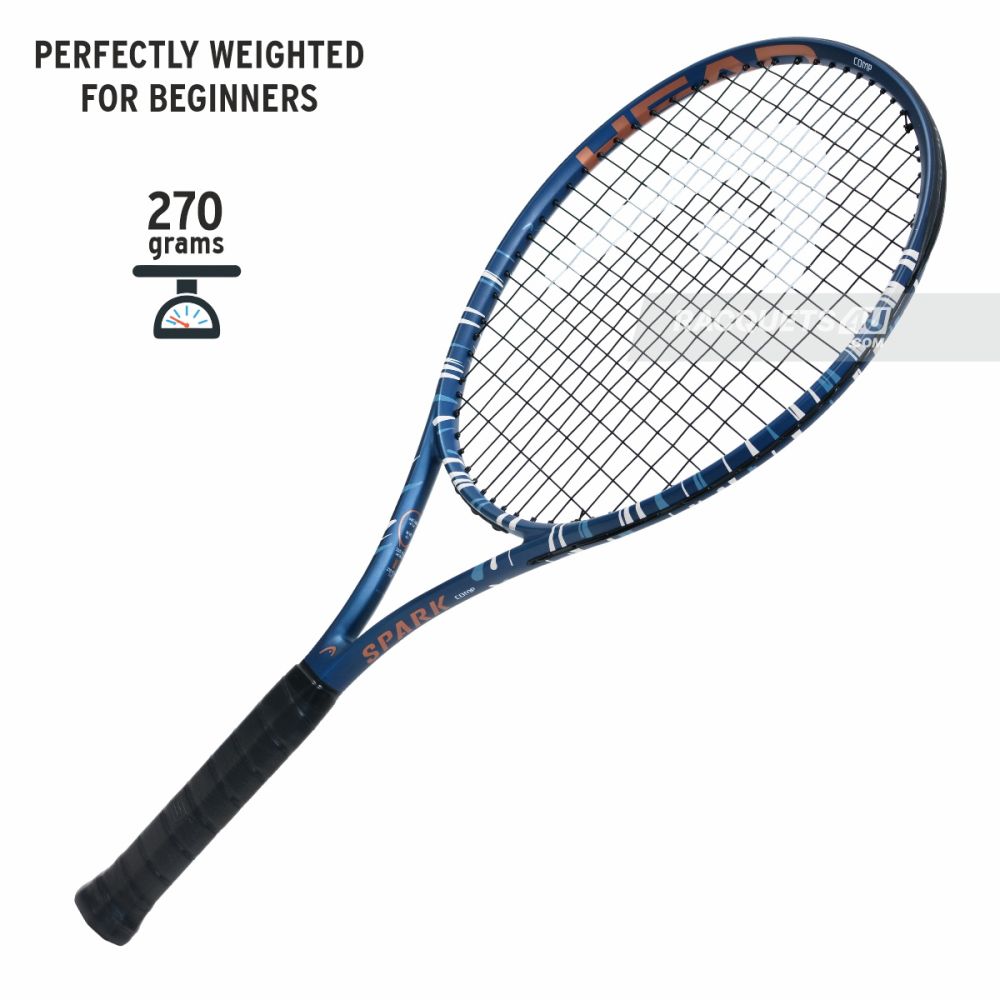 Head Mx Spark Comp (Petrol) Tennis Racquet -Teal Blue