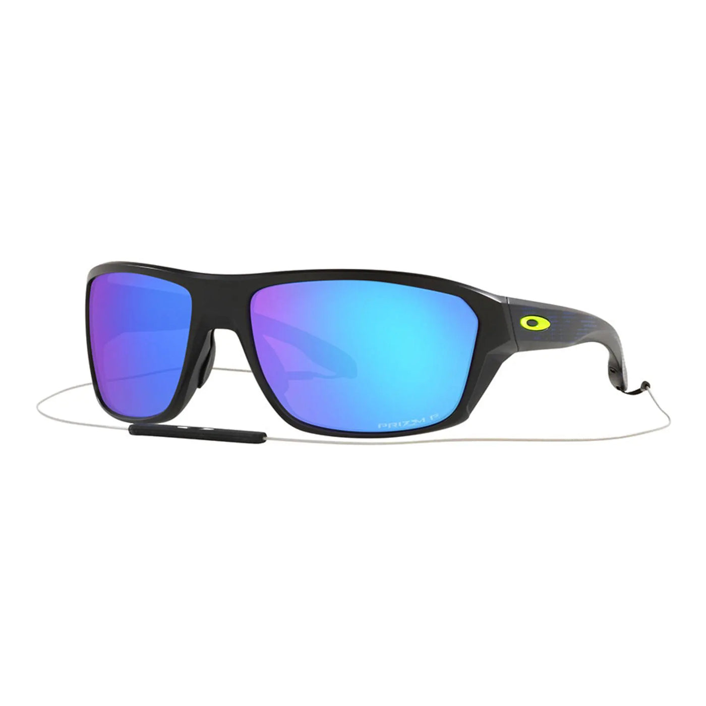 Oakley Split Shot High Resolution Blue glasses with Prizm Sapphire Polarized lenses