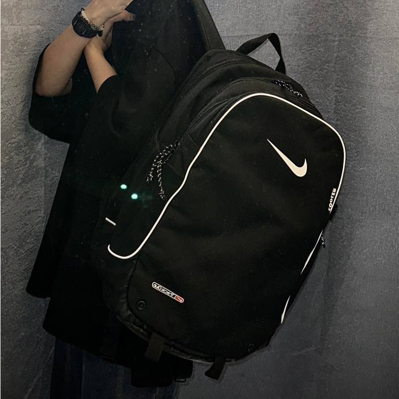 nike backpack track Nike Track backpack (27L) -Black/Black/Summit White – Gambol