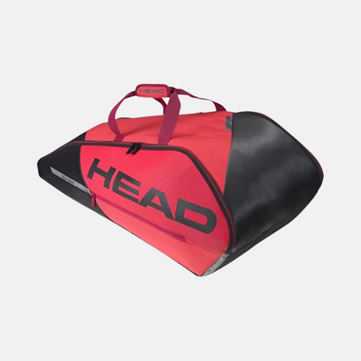 Head Tour Team 9R Supercombi Tennis Racquet Bag -Black/Red