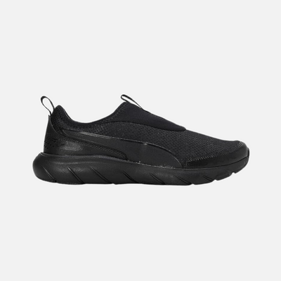 Puma Softride Flex Slip-on Wide Unisex Running Shoes -PUMA Black
