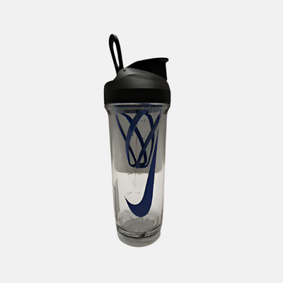 Nike Transparent Recharge 2.0 Gym Shaker Bottle -Clear/Black/Clear/Black/Volt/Clear Black/Royal Blue