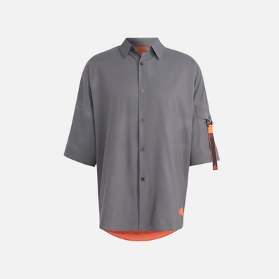 Adidas City Escape Premium Men Sportswear Shirt -Grey Five