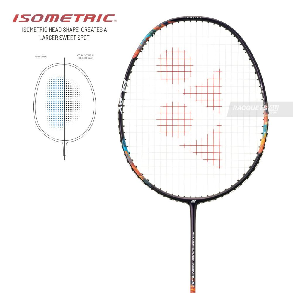 Yonex Nanoflare 700 Pro Badminton Racquet (Midnight Purple,Unstrung)