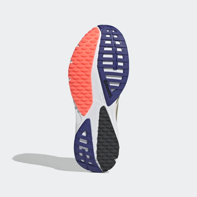 Adidas SL20.3 Womens Running Shoes -Chalk White /Sandy Beige Met /Turbo