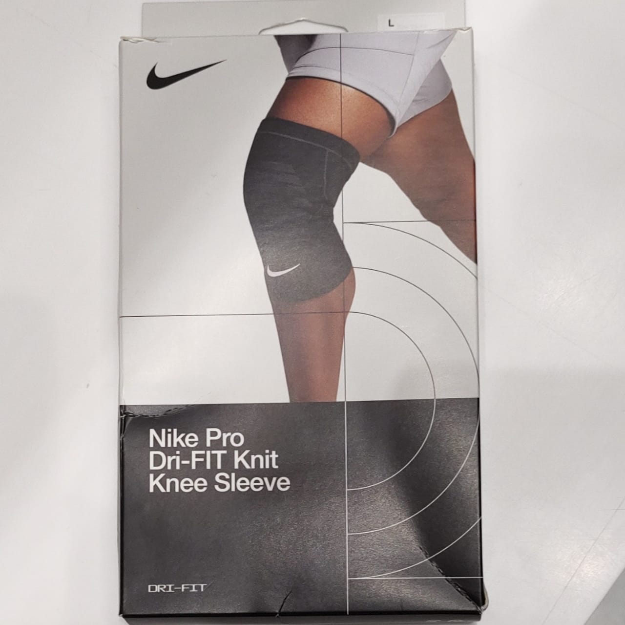 Nike Pro Dri-fit Knit Knee Sleeves (1 piece) -Black