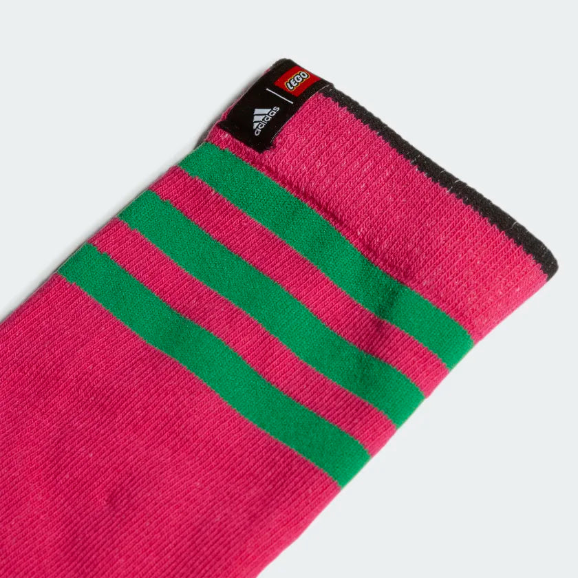 Adidas X Lego Kids Vidiyo Socks 3 Pairs-Real Magenta/White/Blue