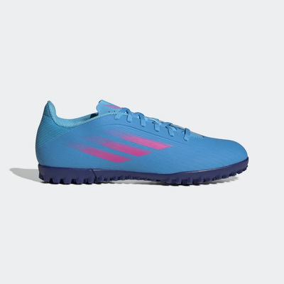 Adidas X Speed flow 4 Turf Mens Boots -Sky Blue