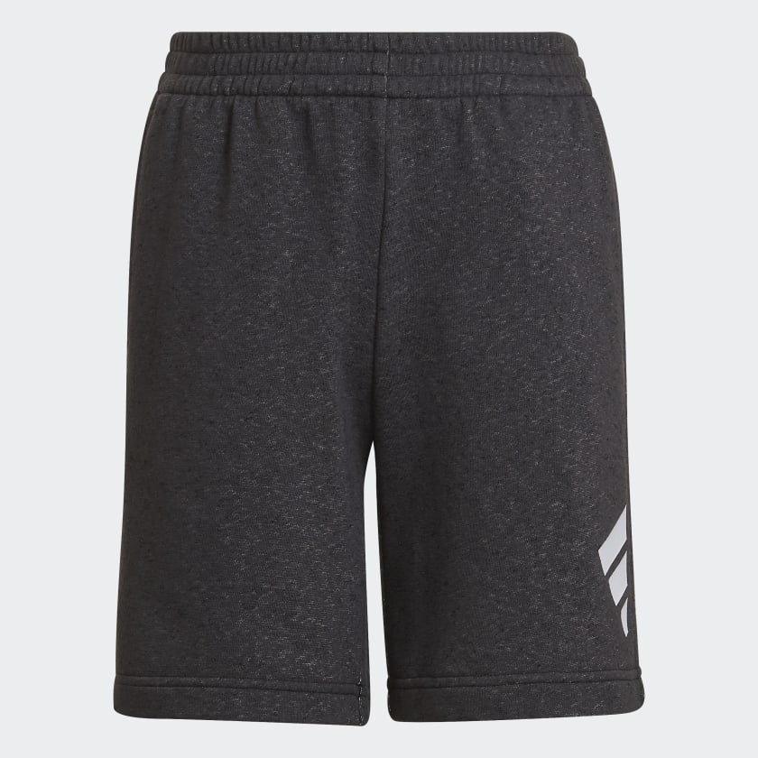 Adidas Future Icons 3-Stripes Boys Shorts -Black