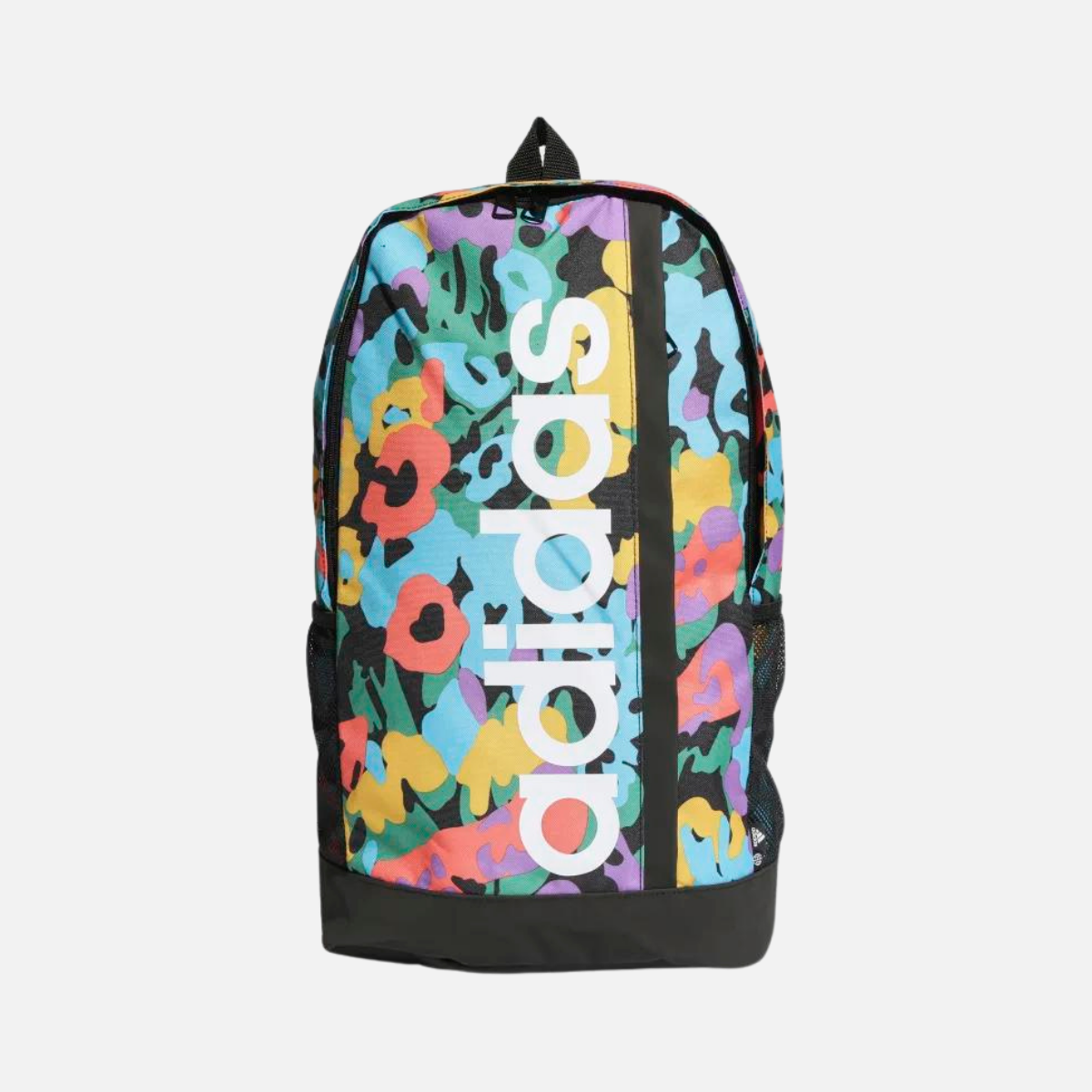 Adidas Brand with the 3 Strips Backpack -Multicolor / Black / White
