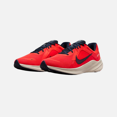 Nike Quest 5 Men's Road Running Shoes -Bright Crimson/Light Orewood Brown/White/Obsidian