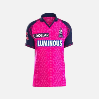 IPL Rajasthan Royals Match Jersey 2023-Plain -Pink