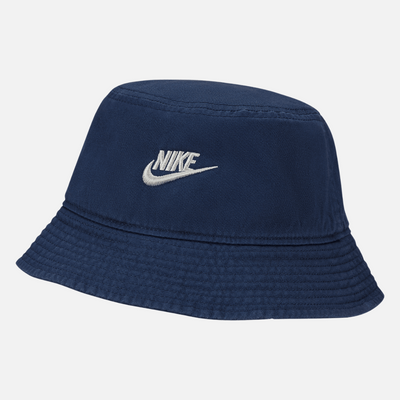 Nike Sportswear Bucket Hat -Midnight Navy/Light Silver