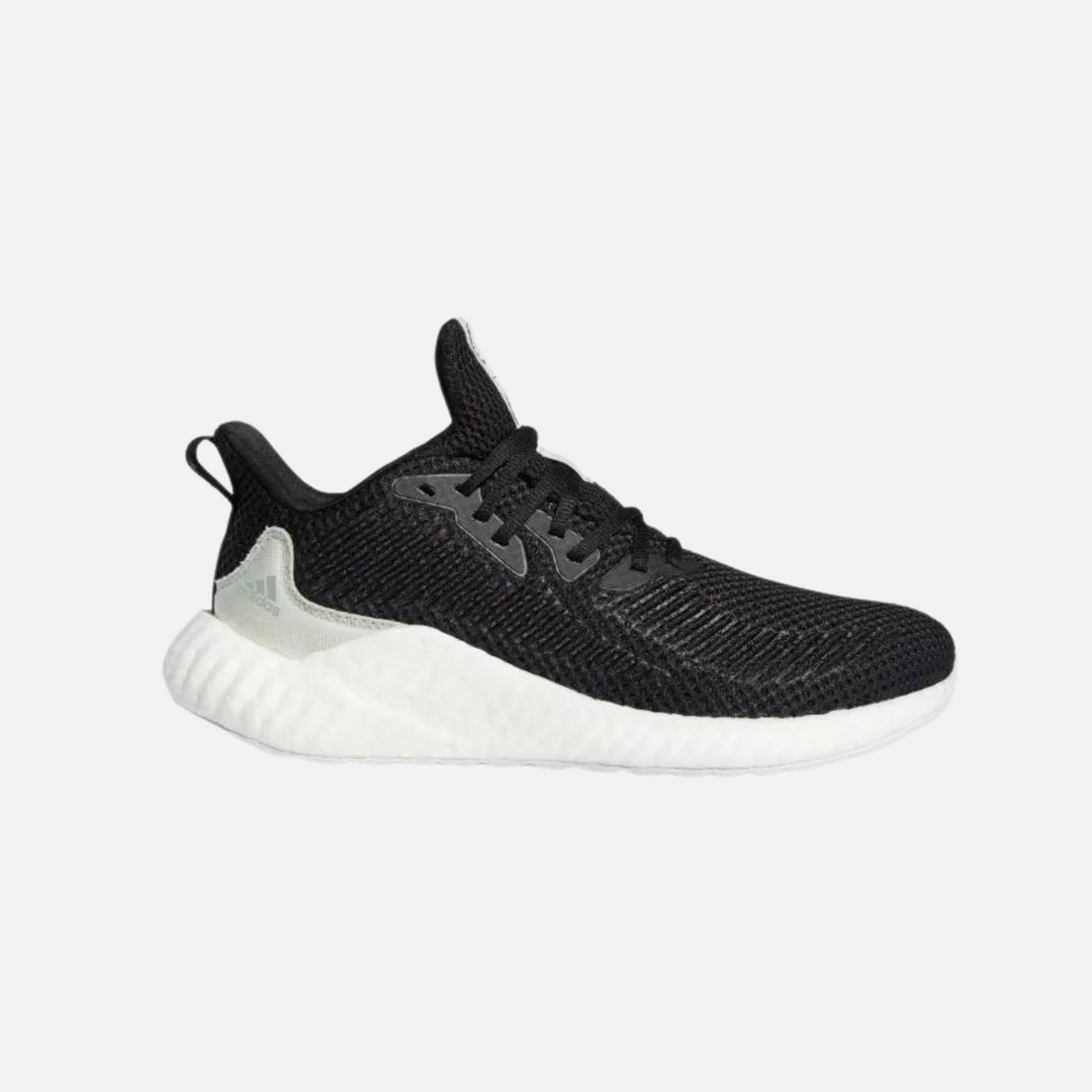 Adidas Alphaboost Parley Shoes Core Black Linen Green Cloud White Gambol