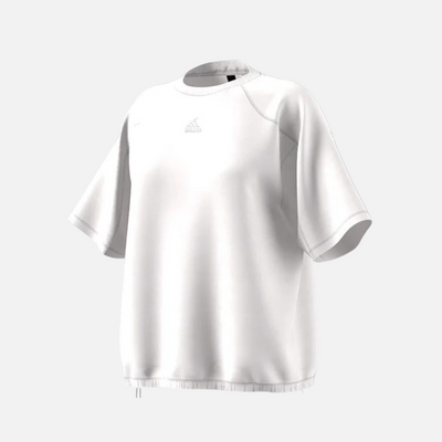 Adidas T-Shirts City Escape Loose Fit T-Shirt -White