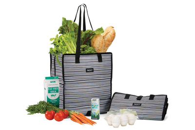 PackIt Freezable Grocery Shopping Bag with Zip Closure