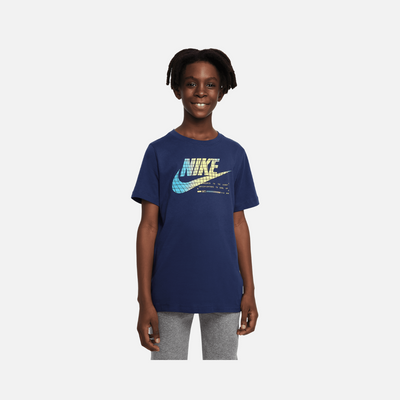 Nike Sports Boy kids T-shirt -Midnight Navy
