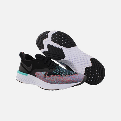 Nike Odyssey React 2 Flyknit Women's Running Shoe -Black