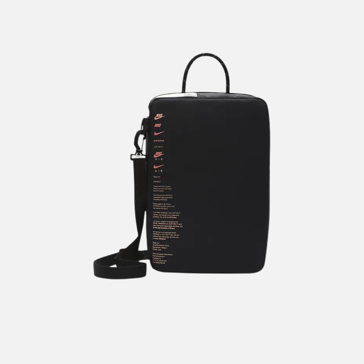 Nike Shoes Box Bag -Black/Black/University Red