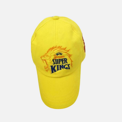 IPL Chennai Super Kings (CSK) Cotton Caps -Yellow