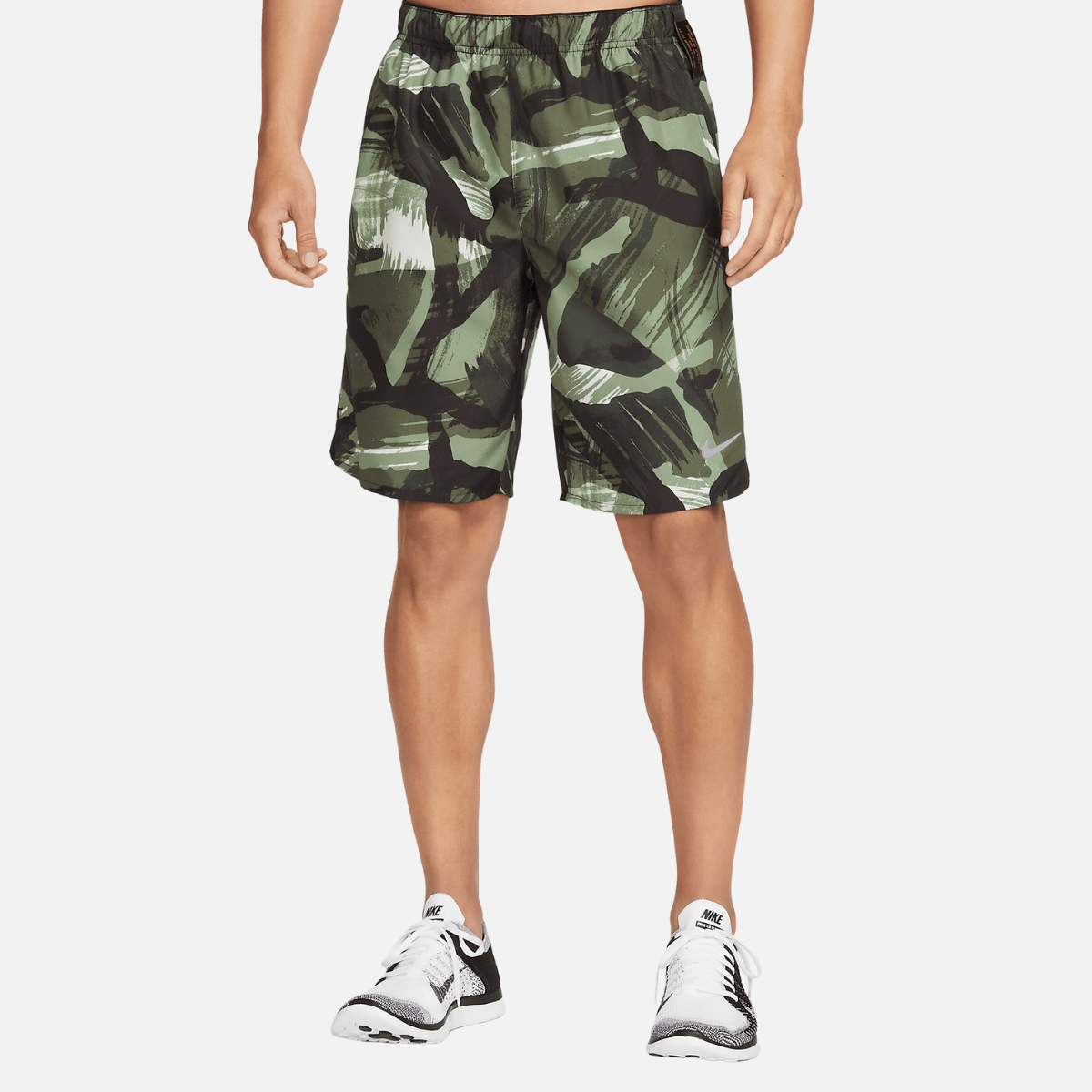 Nike Dri-Fit Challenger Men's Unlined Versatile Shorts -Oil Green/Velvet Brown